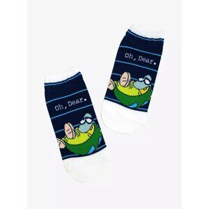 Rocko's Modern Life Filburt Oh Dear No-Show Socks NEW